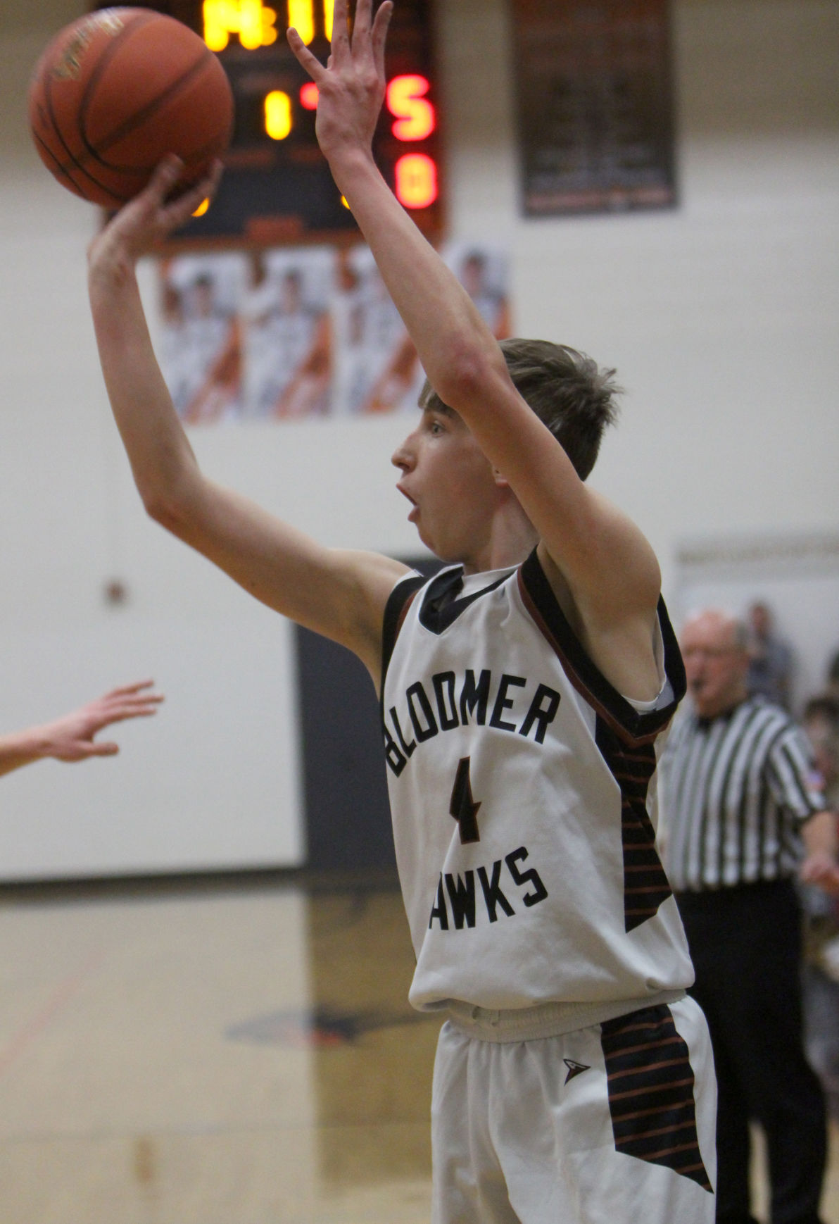 Spooner at Bloomer boys basketball 1-31-22